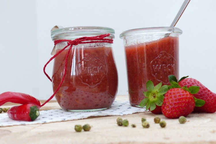 Rhabarber-Erdbeer-Chutney So schmeckt Niederösterreich