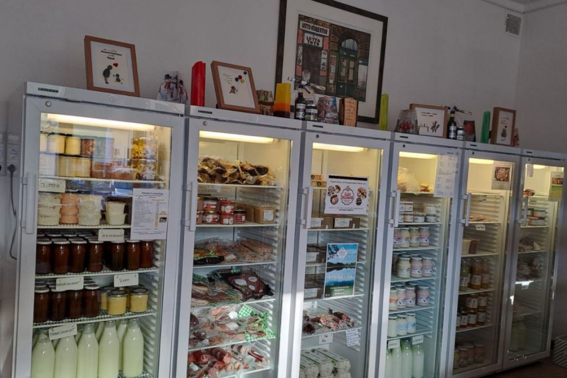 Kühlschränke mit regionalen Produkten