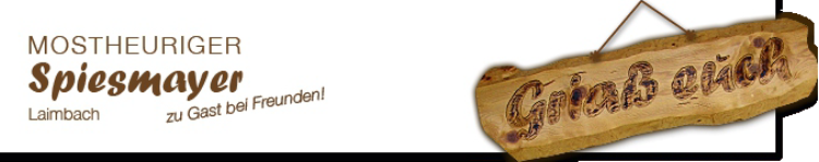 Mostheuriger Spiesmayer Logo