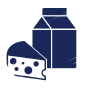 Icon Milch, Käse & Milchprodukte