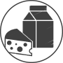 Icon Milch, Käse & Milchprodukte