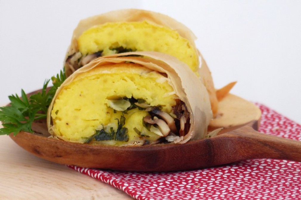Erdäpfel­strudel mit LiebstöckelPesto So schmeckt NÖ