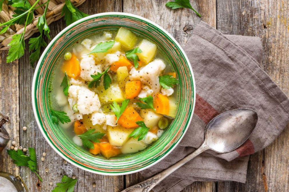 Bunte Gemüsesuppe - So schmeckt NÖ