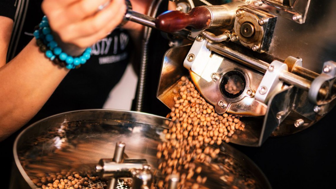 Lupinen in der Kaffeeröstung