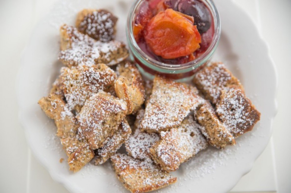 Kaiserschmarren mit Zwetschken 