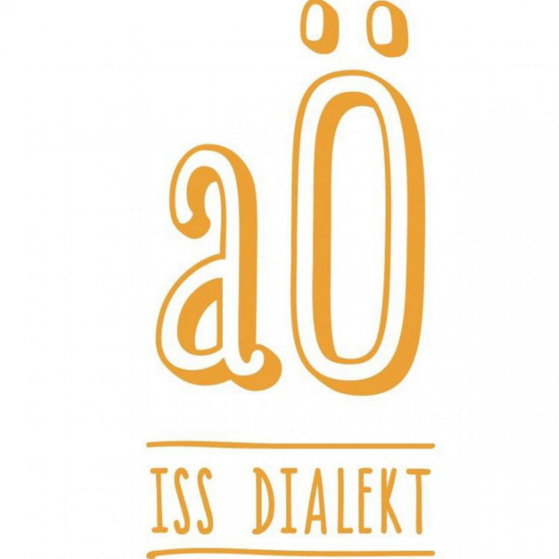 aÖ Iss Dialekt Logo