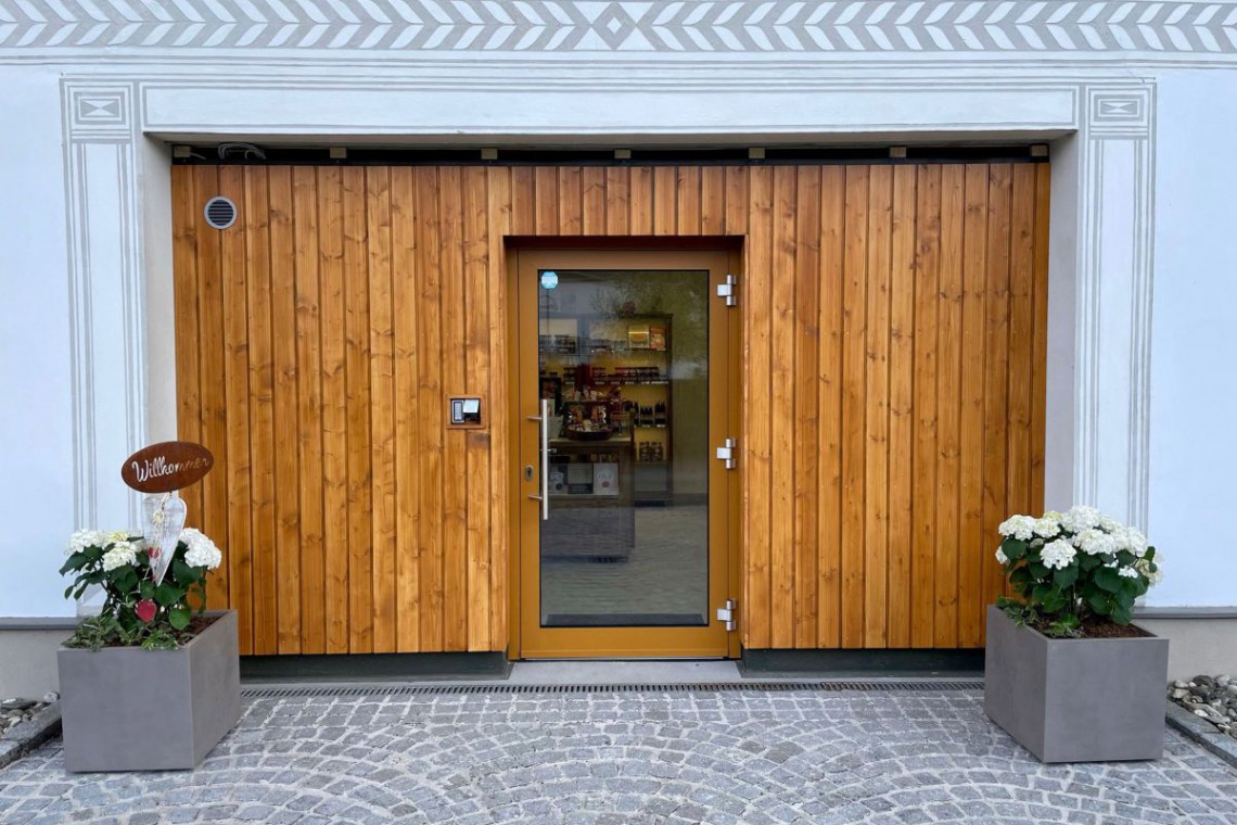 Hofladen Wurzer Eingangstor