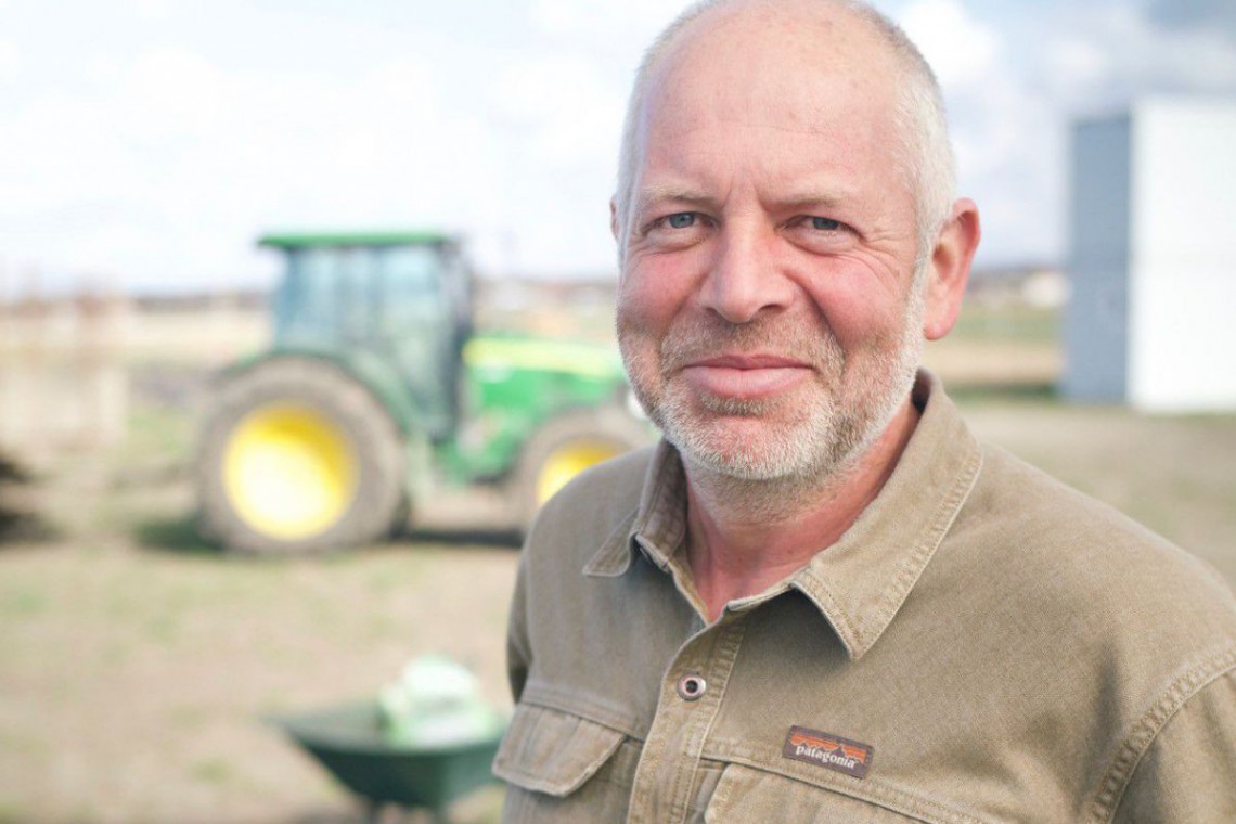 Grand Farm, Portraitaufnahme von Peter Grand