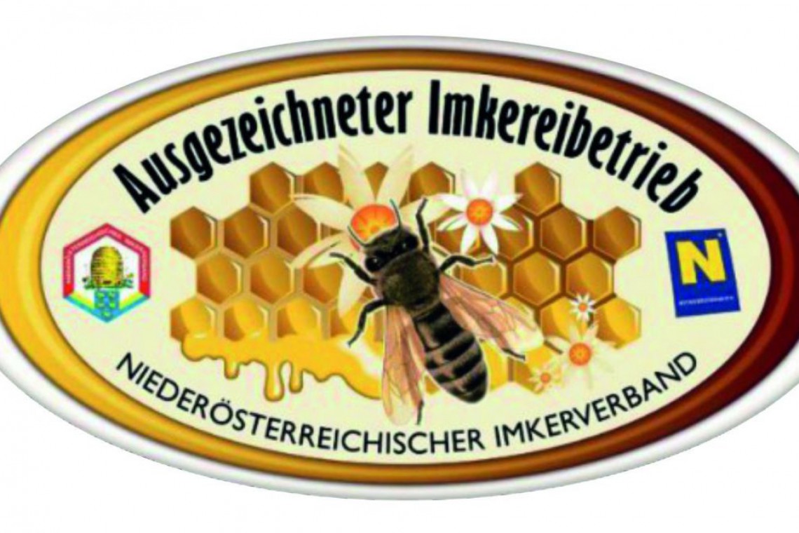 Bio Imkerei Leithaberg, Logo ausgezeichneter Imkereibetrieb