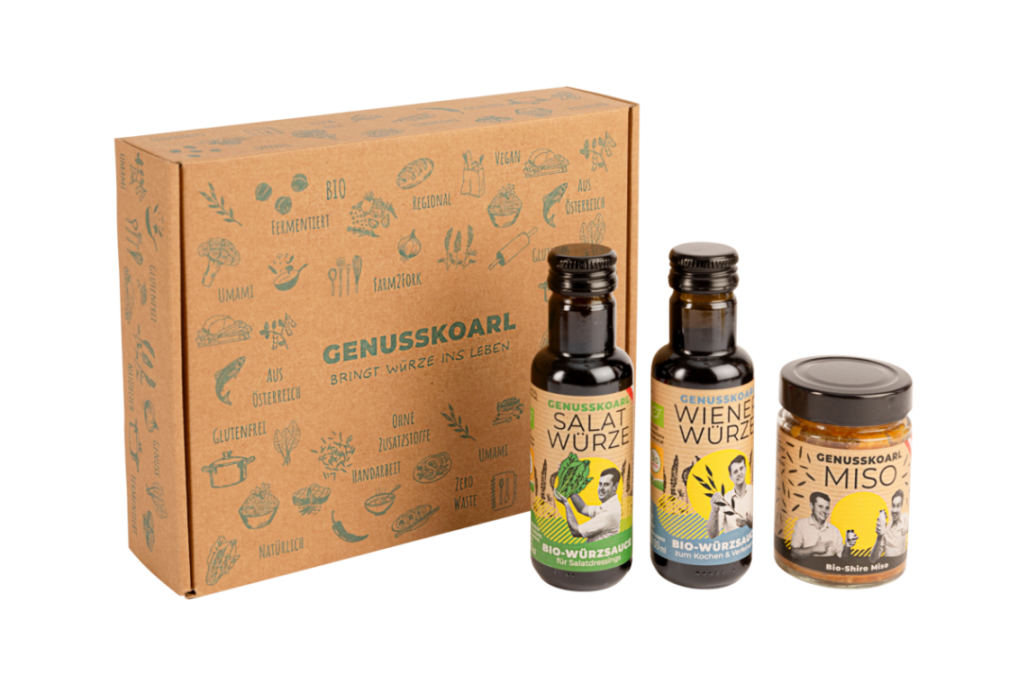 Genusskoarl Geschenkbox "Die leichte Küche"