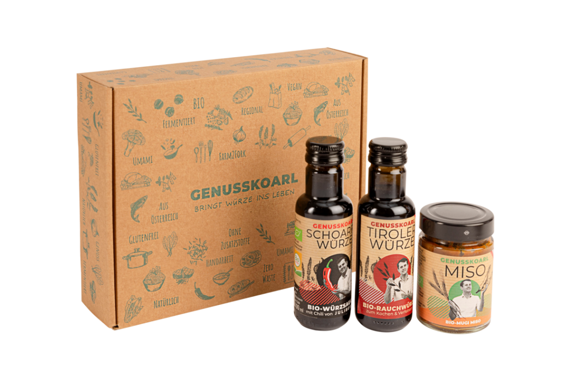Genusskoarl Geschenkbox "Grillen"