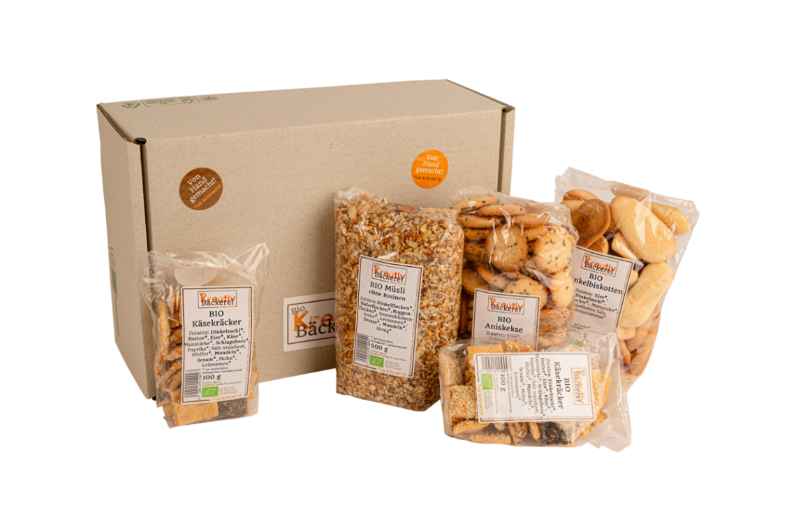 Bio Kreativbäckerei Markus Kürrer Geschenkkorb