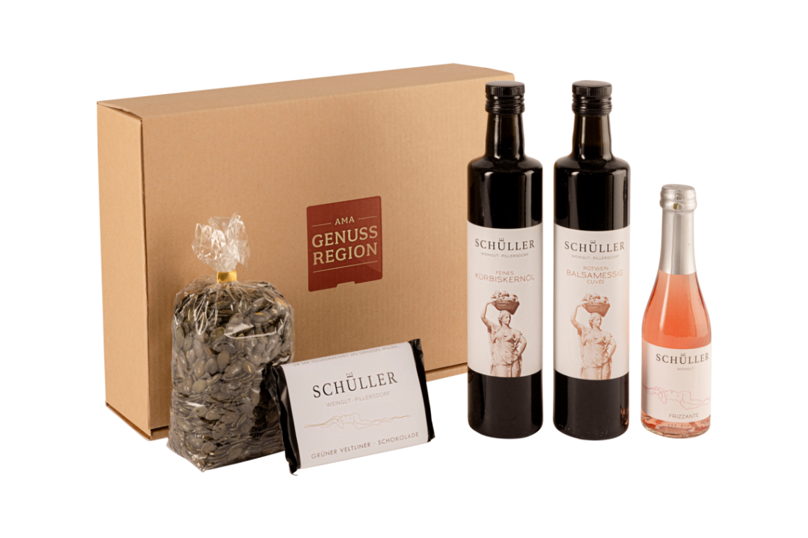 Weingut Schüller Genusspaket Herzhaft