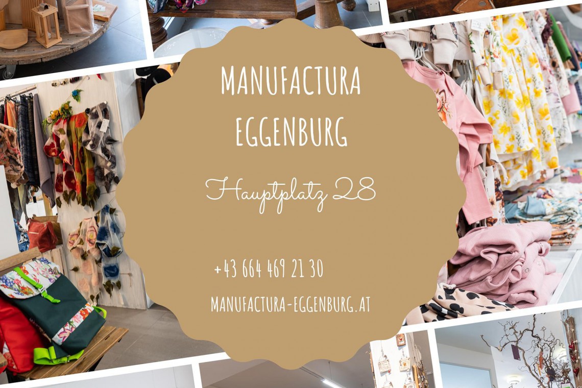 Sujet mit Bildern der Manufaktur