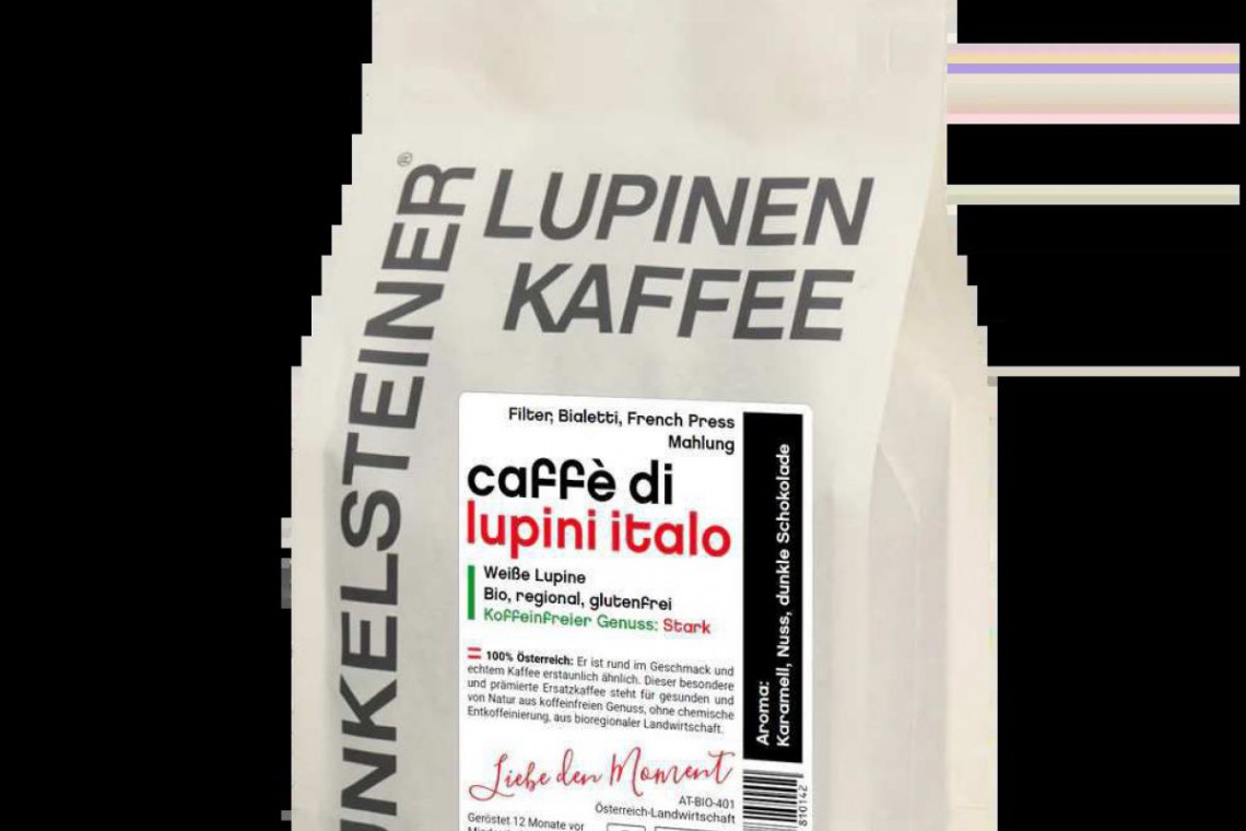 Kaffeeverpackung von Lupinenkaffee