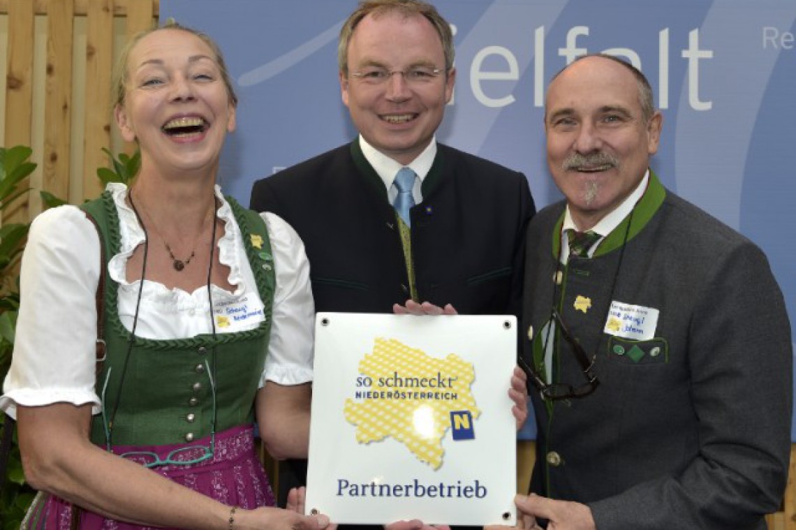 10 Jahre so schmeckt Nö Landgasthaus Anno 1920 mit LH Stv. Stephan Pernkopf