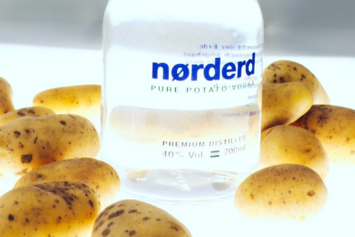Norderd Vodka mit Erdäpfel