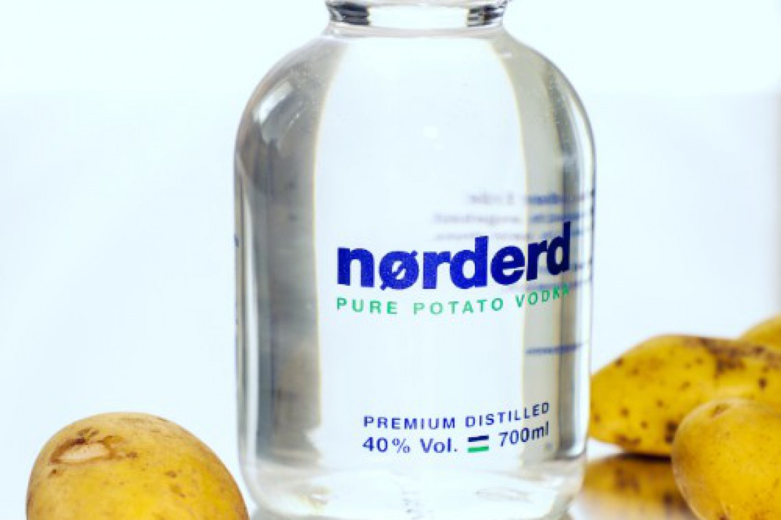 Norderd Vodka mit Erdäpfel