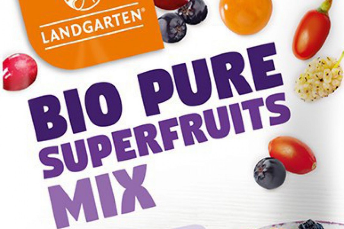 landgarten snack mischungen bio pure superfruits mix small