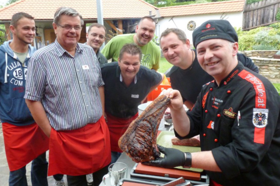 Steakseminar Adi Matzek mit Steak