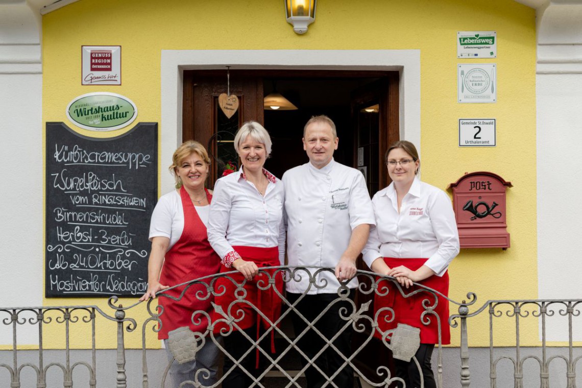 Gasthof zur roten Säge: Familie Bamberger