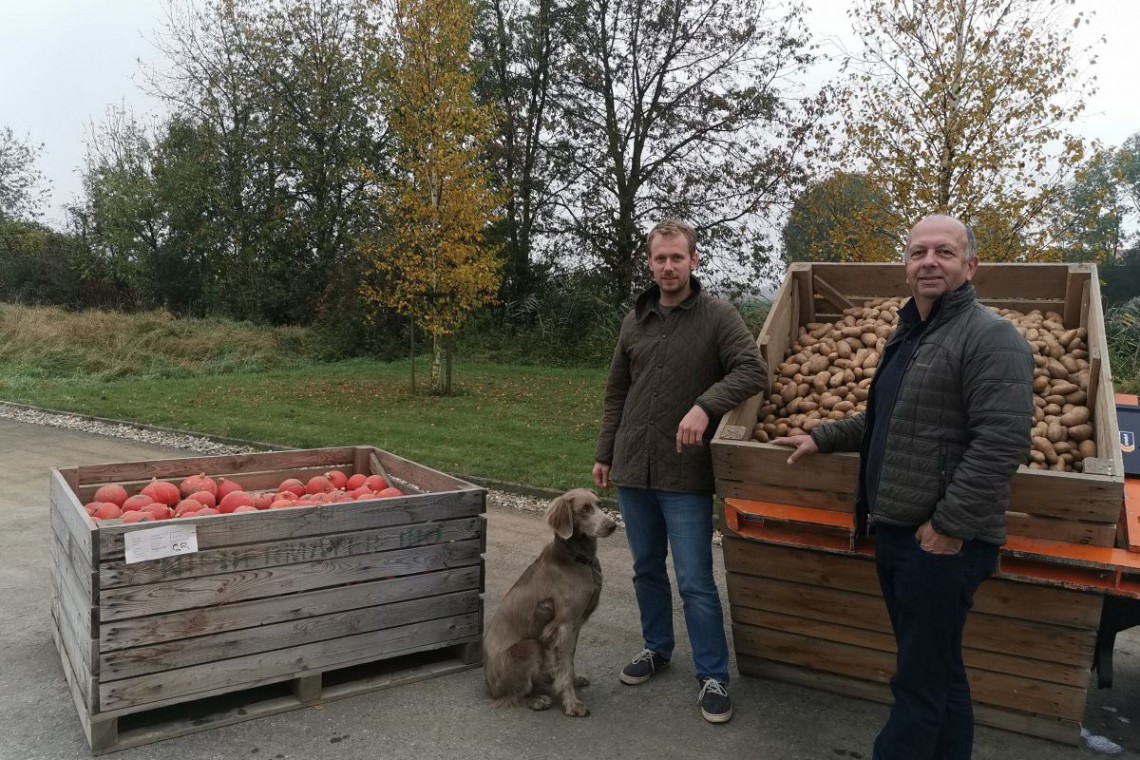 Bio Kartoffel Niedermayer Lukas und Johannes