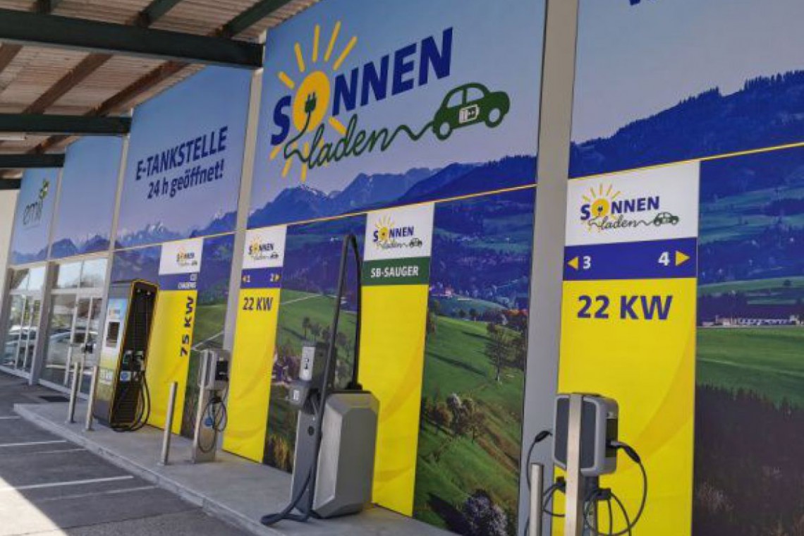 Sonnenladen E-Tankstelle
