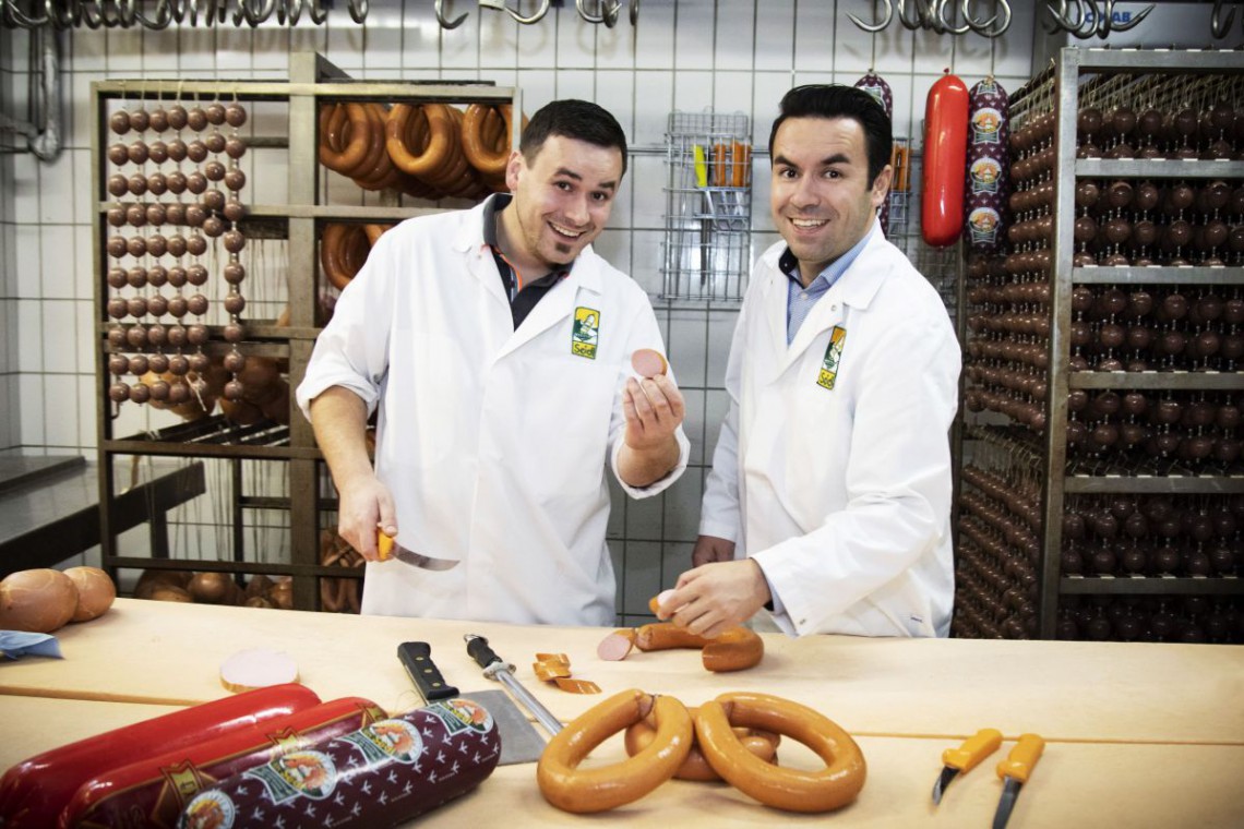 Fleischerei Seidl bei der Arbeit