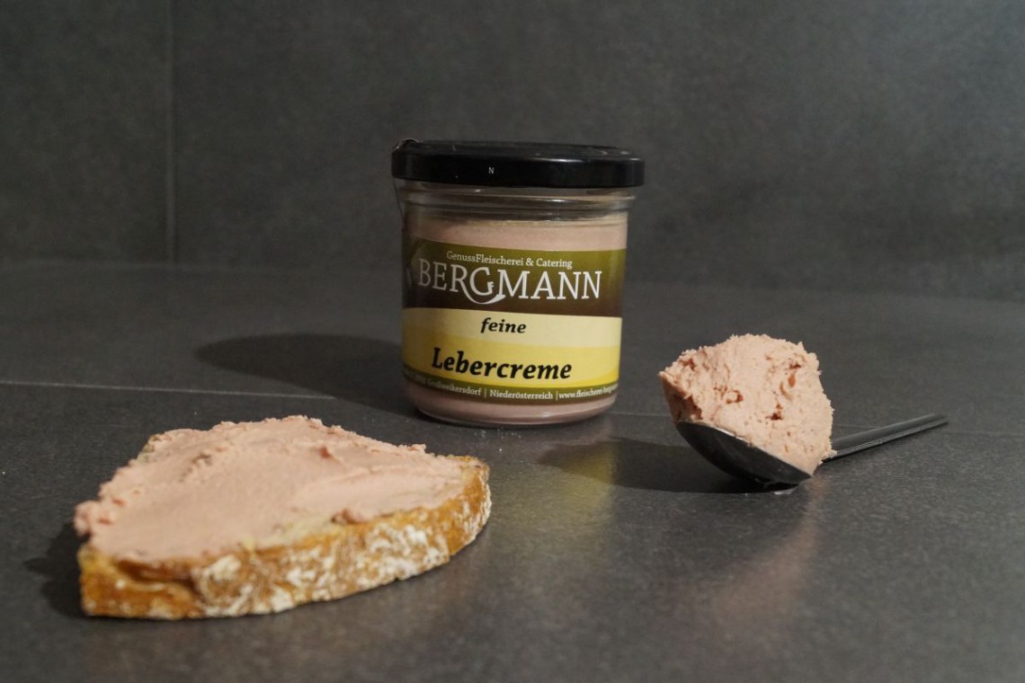 Fleischerei Bergmann feine Lebercreme