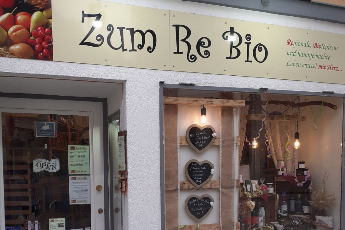 Zum ReBio Eingang