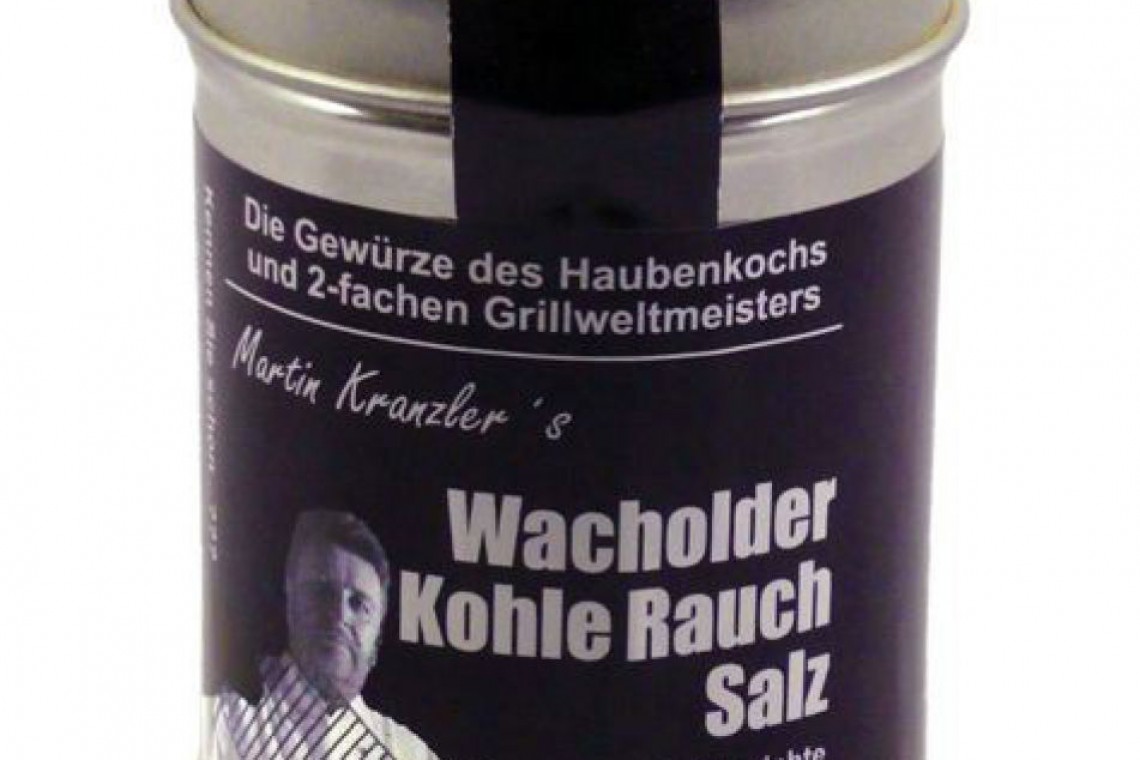 Wacholder Kohle Rauch Salz