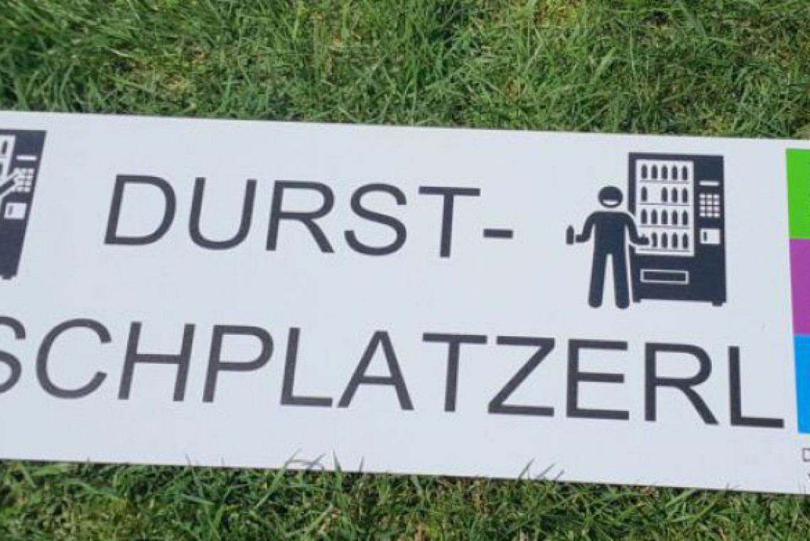 Durstlöscherplatzl Wegweiser