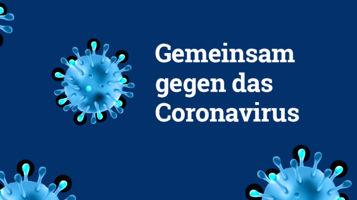 Sujet Gemeinsam gegen das Coronavirus