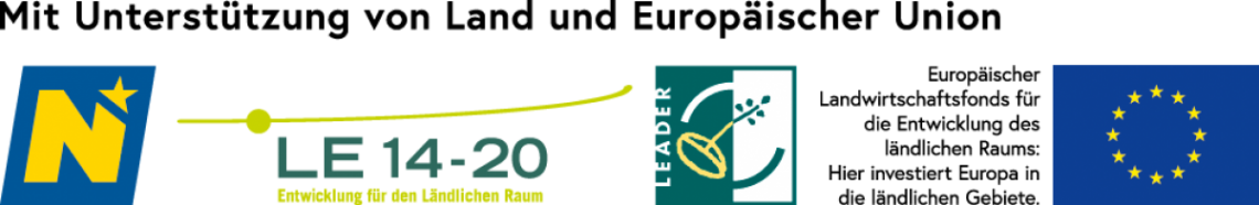 Mit Unterstützung von Land und Europäischer Union