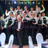 Bild anzeigen: Harry's Gastrotainment Dinner Royal Black White Team