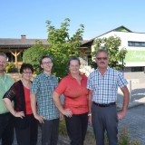 Bild anzeigen: Landgasthof Planer Patrick, Hannelore, Maximilian und die Seniors Rosa und Herbert Planer