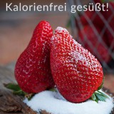 Bild anzeigen: Erdbeeren mit Zucker