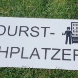 Bild anzeigen: Durstlöscherplatzl Wegweiser