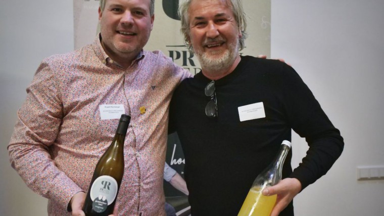 Weingut Preisinger-Reinberger bei der Weinpr&auml;sentation