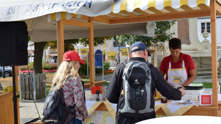 Bauernmarktfrühstück 2021 in Klosterneuburg 
