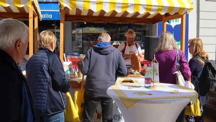 Bauernmarkt in Amstetten am 23.9.2021