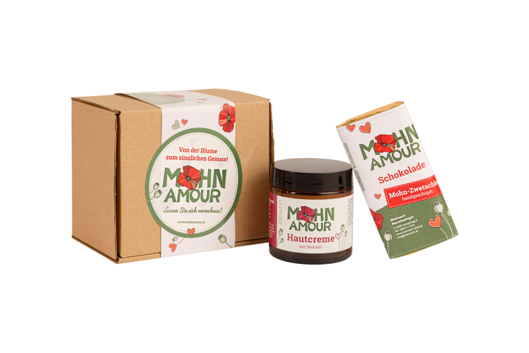 Mohnwirt Schoko-Kosmetik Geschenkset