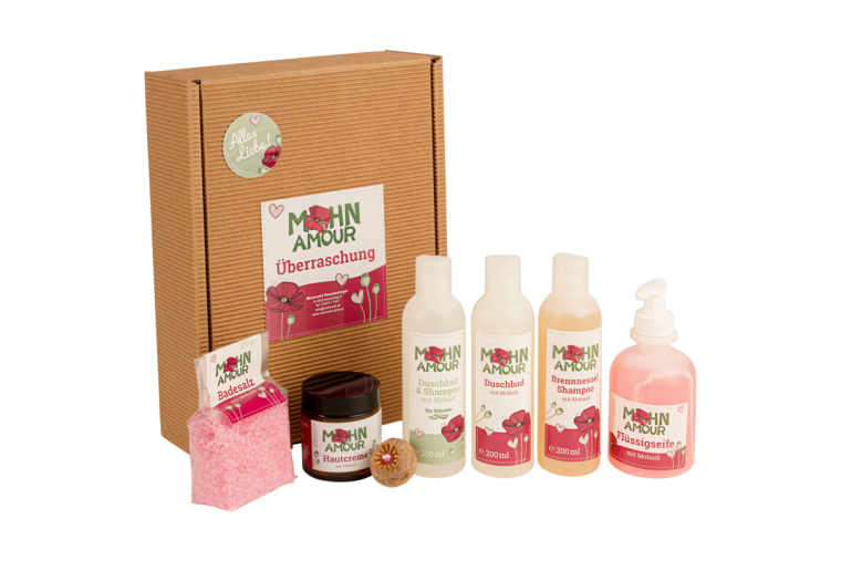 Mohnwirt Geschenkbox Kosmetik