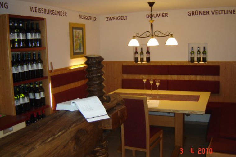 Winzerhof Fahrnecker Repr&auml;sentationsraum