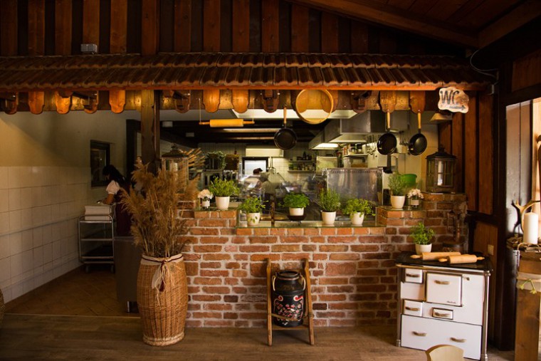 Küche der Schulzhütte