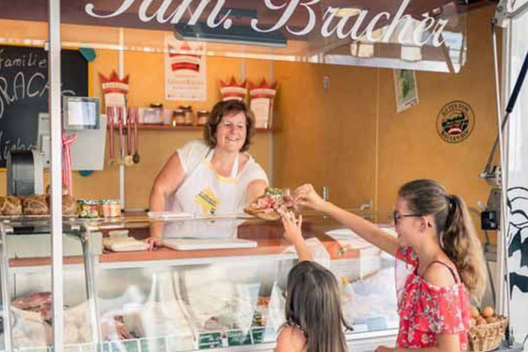 Fam. Bracher am Bauernmarkt