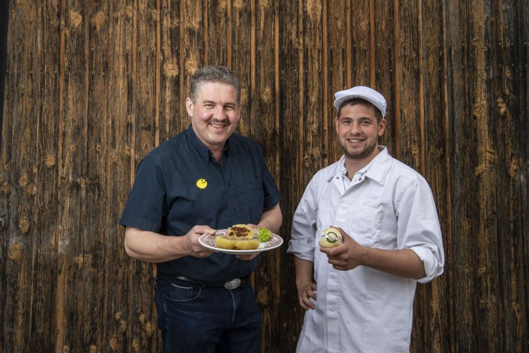 Klang Knödel: Rainer und Sohn