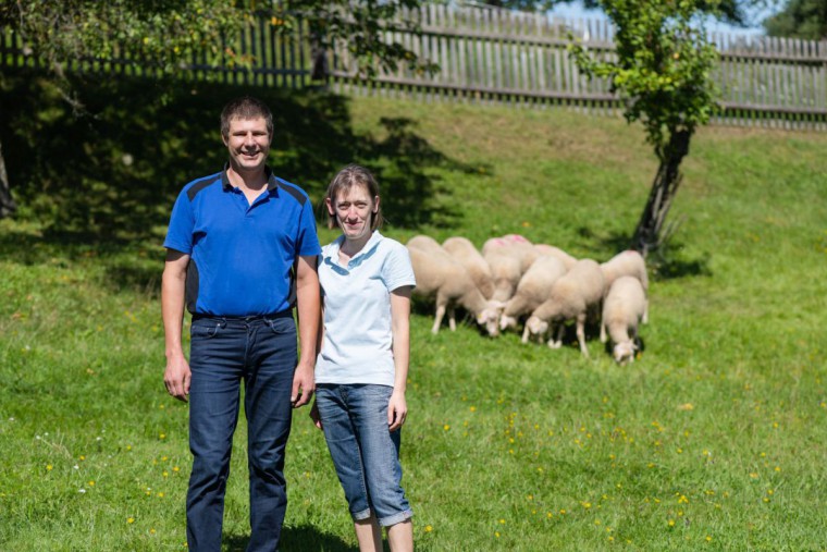 Schafzucht Strobl: Familie Strobl