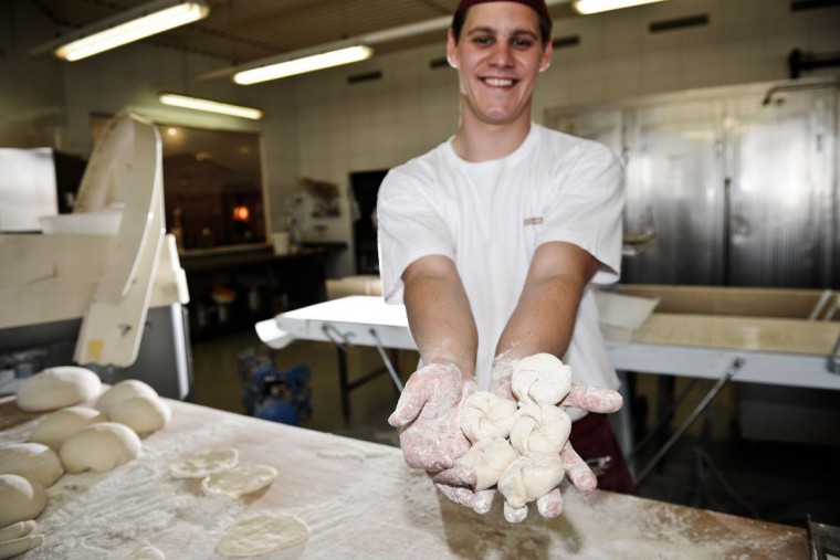 Stoiber Philipp bei der Arbeit