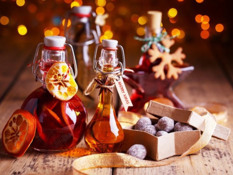 Punsch und Konfekt